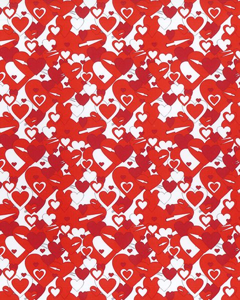 Simple Heart Red - HTV Pattern