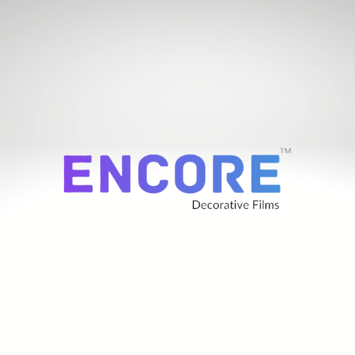 Vinilo adhesivo holográfico con purpurina plateada Encore® EFX21