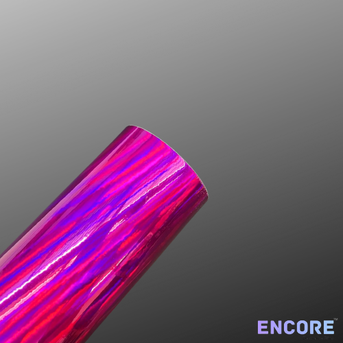 Vinilo adhesivo holográfico morado Encore® EFX21