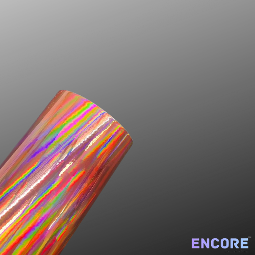 Vinilo adhesivo holográfico rosa Encore® EFX21