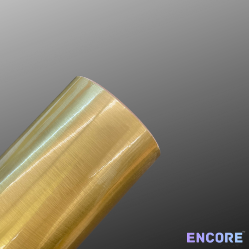 Vinilo adhesivo dorado cepillado Encore® EFX21