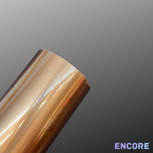 Vinilo adhesivo dorado rosa cepillado Encore® EFX21
