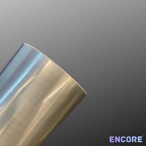 Vinilo adhesivo plateado cepillado Encore® EFX21