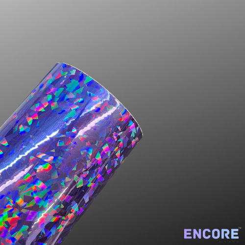 Vinyle adhésif holographique cristal violet Encore® EFX21