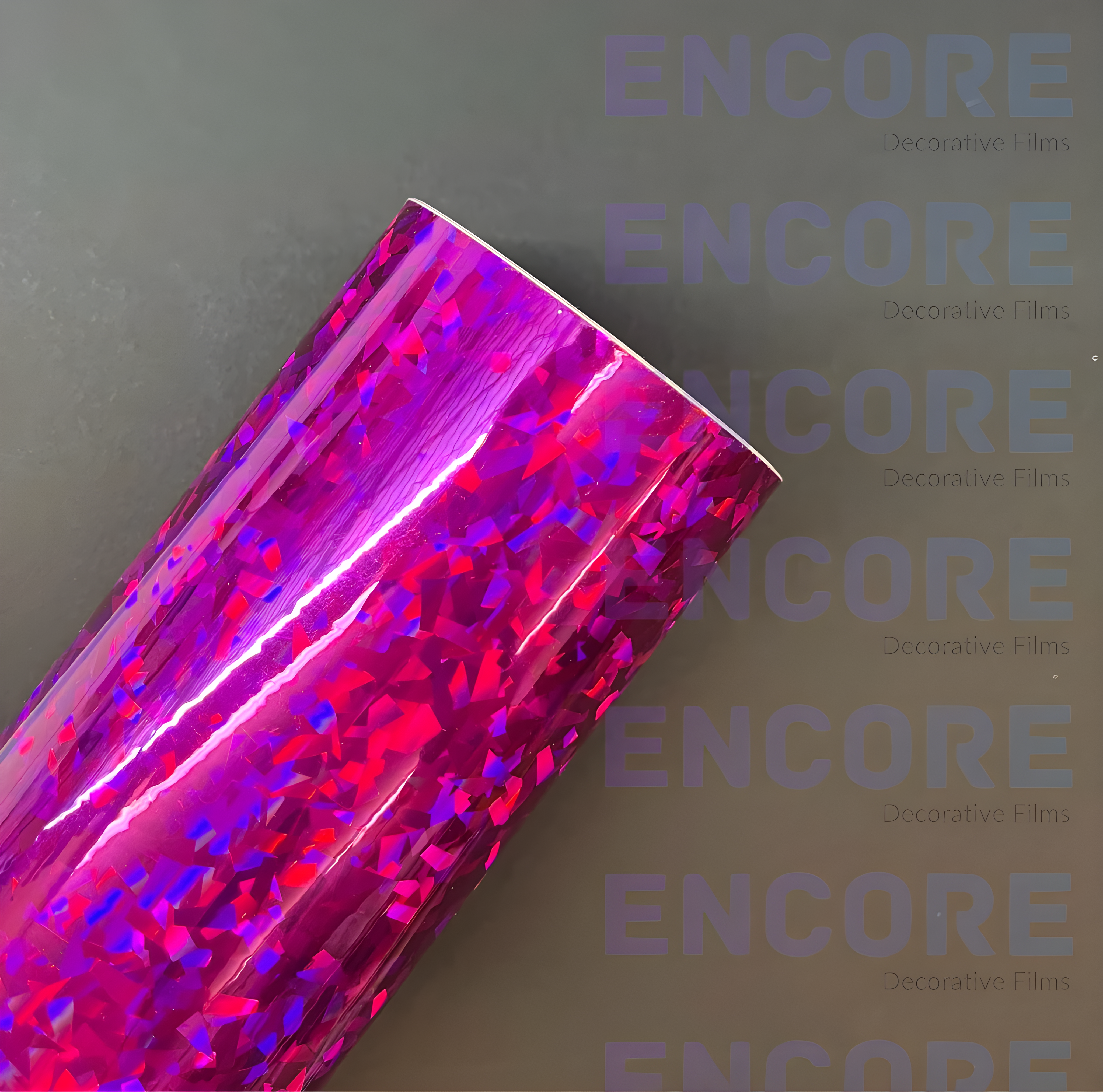 Encore® EFX21 Purple Crystal Holographic Adhesive Vinyl